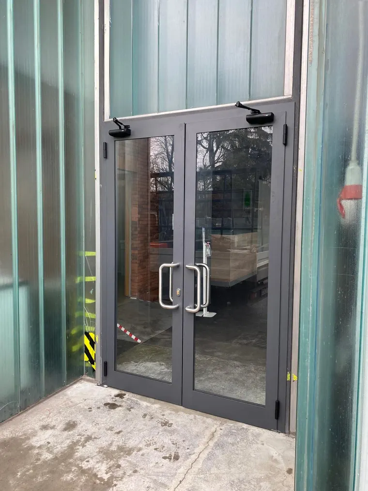 Porta in alluminio